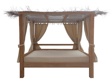 RATIO - Canopy teak garden bed by Il Giardino di Legno - view 2